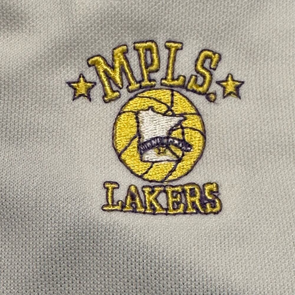 Vintage NBA Hardwood Classics Vintage Jersey for the LA Lakers White/Purple 2XL - Picture 5 of 6